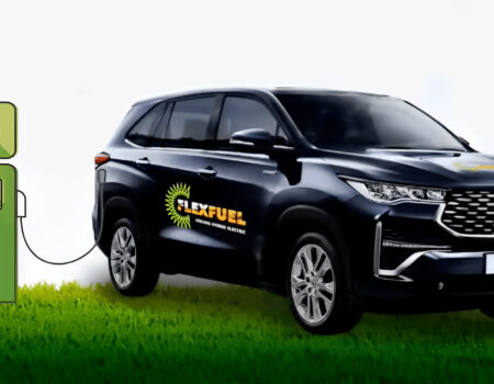 electric flex-fuel vehicle